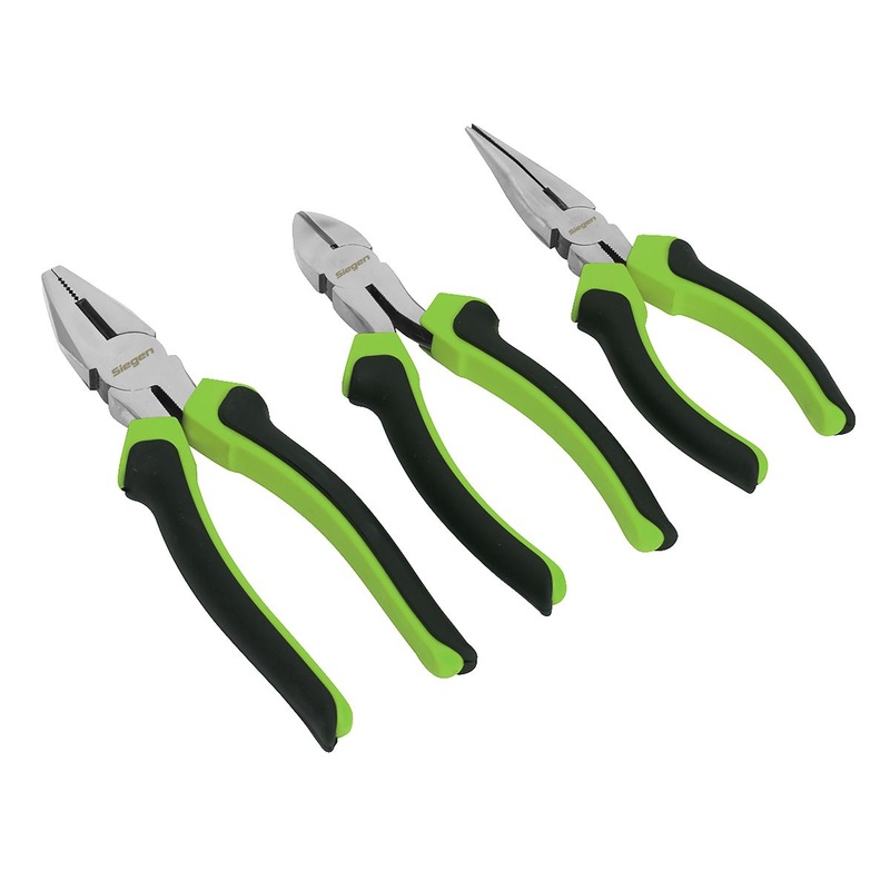 Siegen by Sealey Pliers Set 3pc