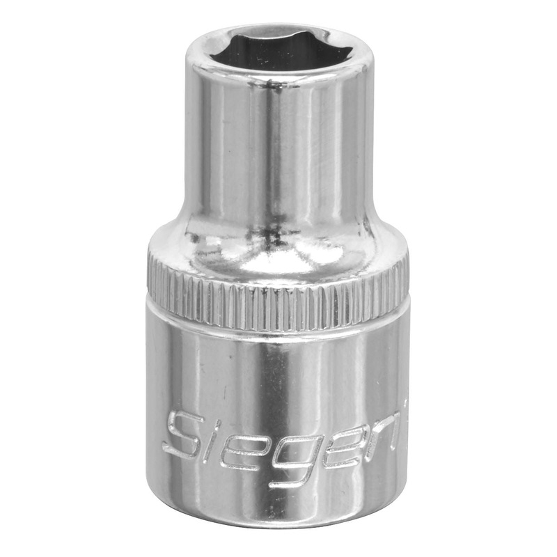 Siegen by Sealey WallDrive Socket 10mm 1/2"Sq Drive
