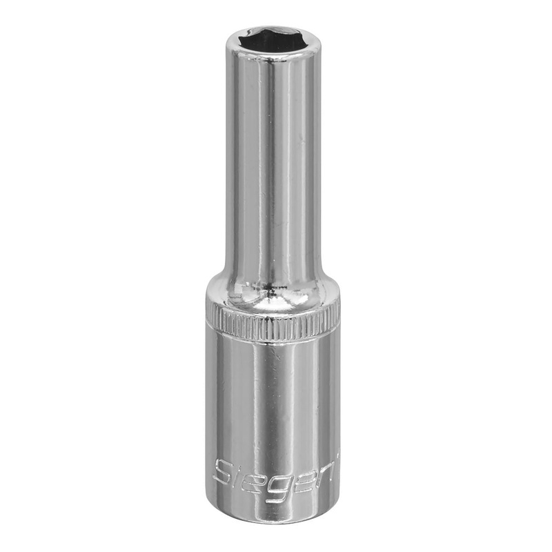Siegen by Sealey WallDrive Socket 10mm Deep 1/2"Sq Drive