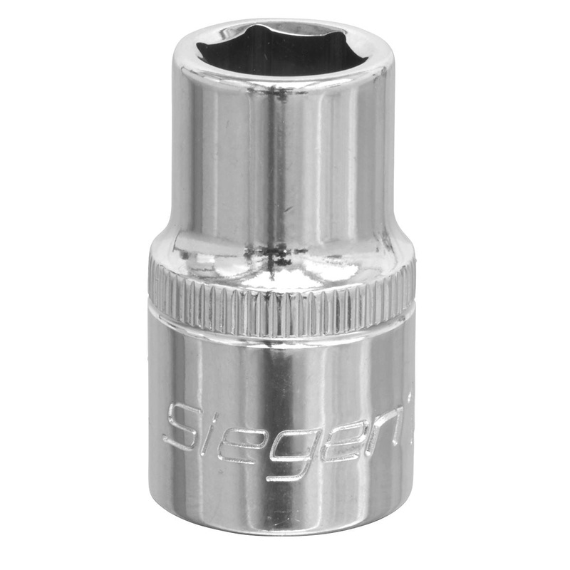Siegen by Sealey WallDrive Socket 12mm 1/2"Sq Drive