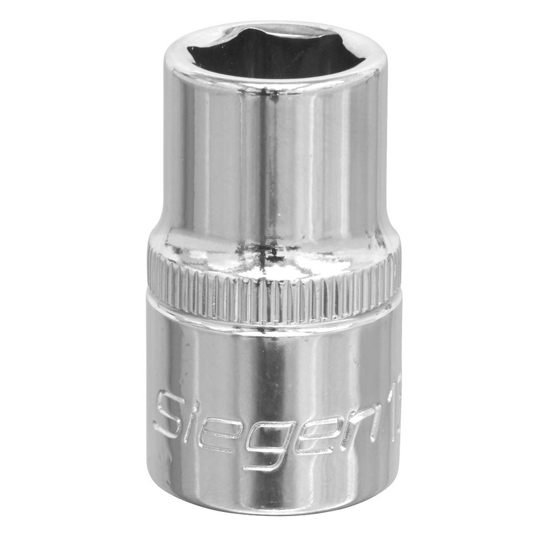 Siegen by Sealey WallDrive Socket 13mm 1/2"Sq Drive
