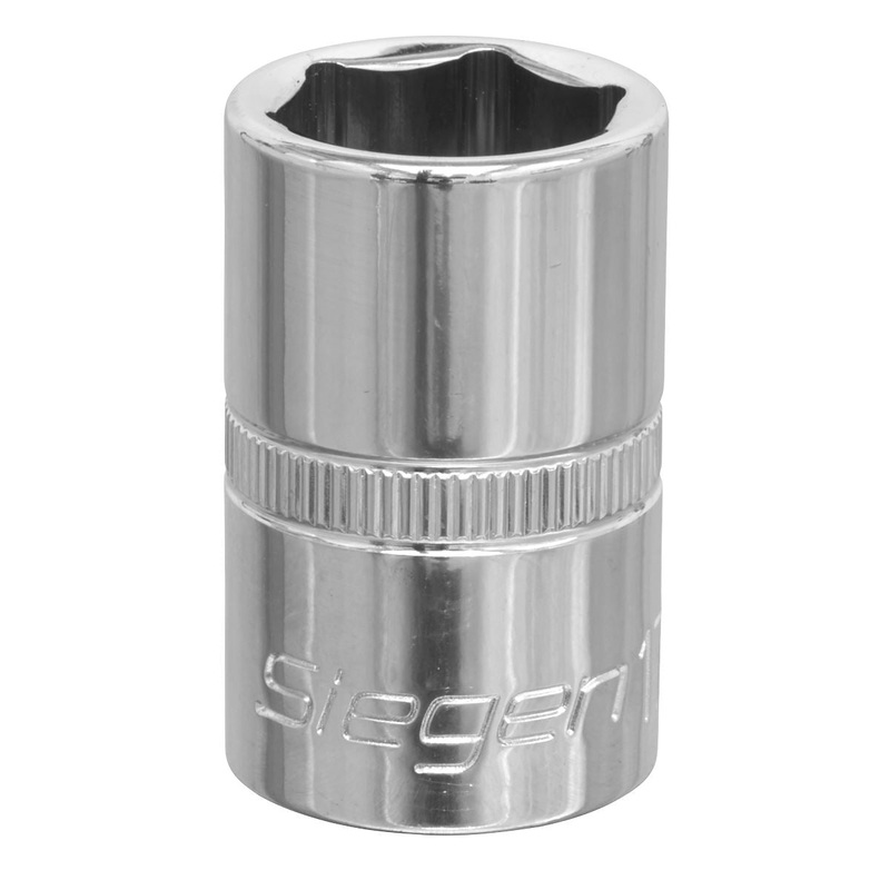 Siegen by Sealey WallDrive Socket 17mm 1/2"Sq Drive