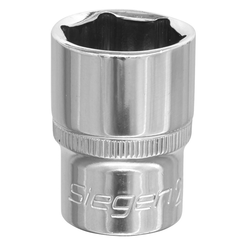 Siegen by Sealey WallDrive Socket 21mm 1/2"Sq Drive