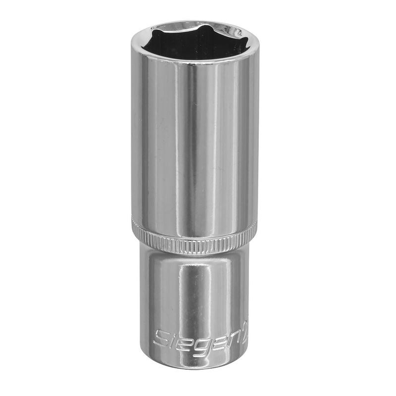 Siegen by Sealey WallDrive Socket 22mm Deep 1/2"Sq Drive