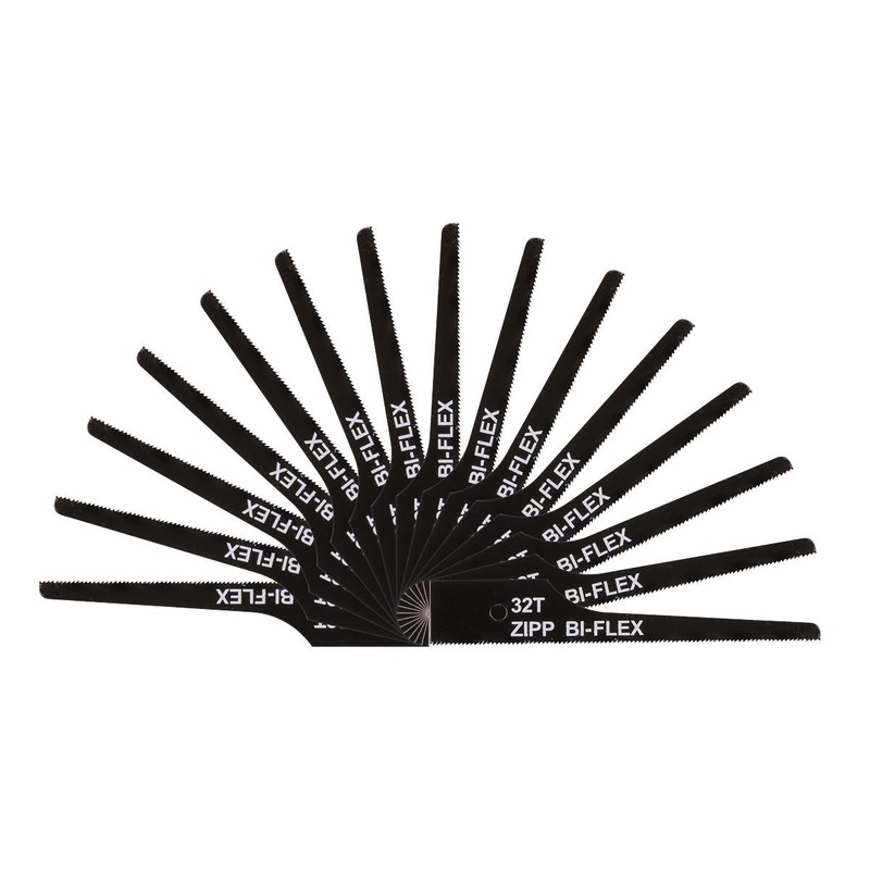 Sealey 74mm Air Saw Blades Mixed - Pack of 15