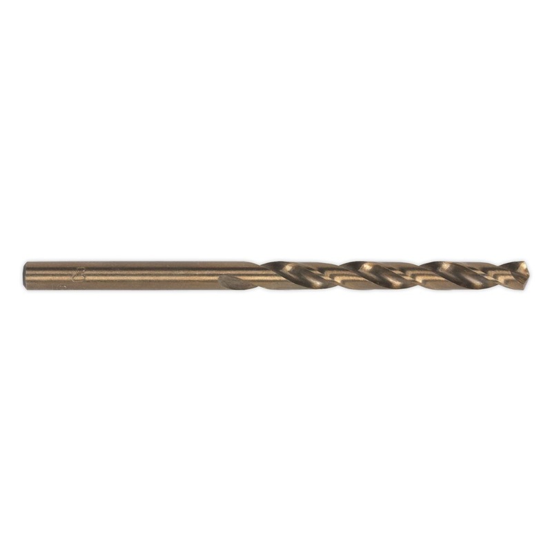 Sealey HSS Cobalt Fully Ground Drill Bit 12mm Pack of 5