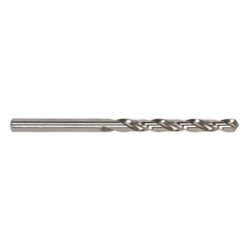Sealey HSS Fully Ground Drill Bit 1/4" Pack of 10