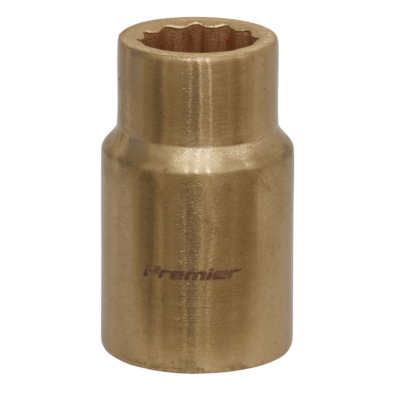 Sealey Premier Socket 13mm 1/2"Sq Drive - Non-Sparking WallDrive