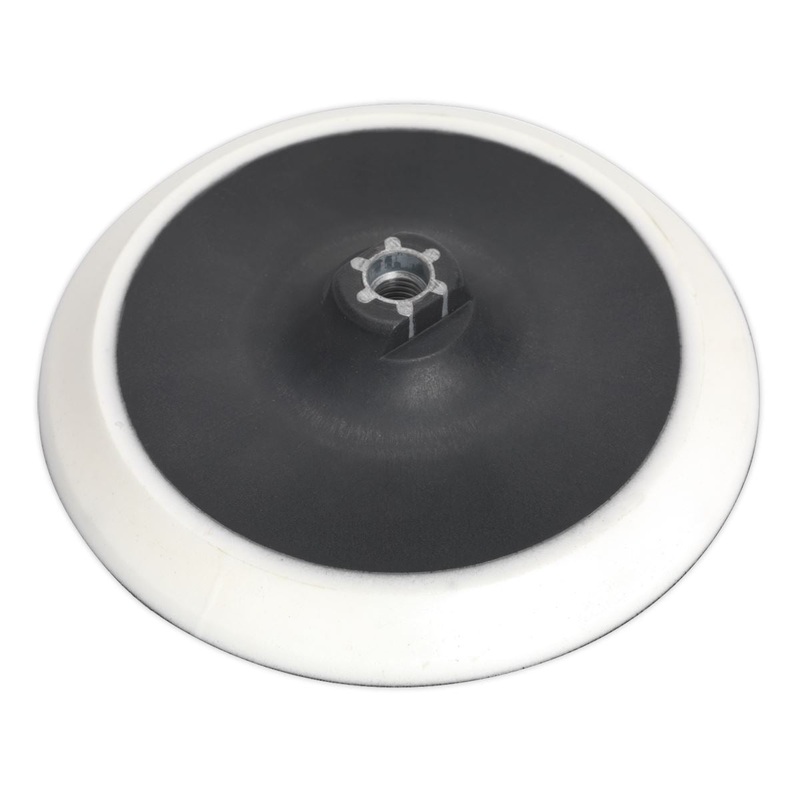 Sealey DA Backing Pad for Hook-and-Loop Discs 178mm M14 x 2mm
