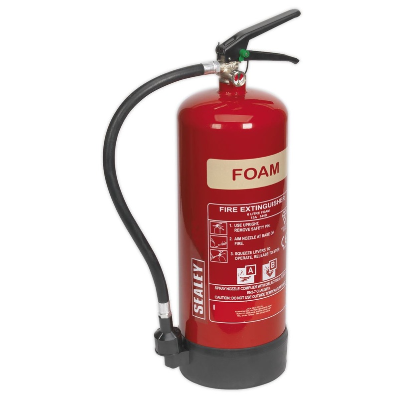 Sealey Fire Extinguisher 6L Foam