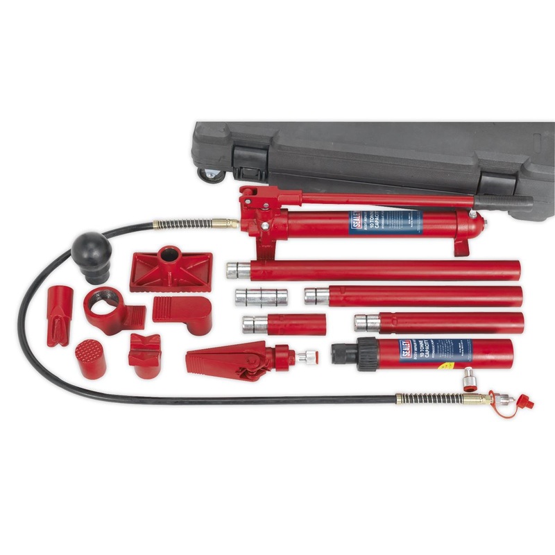 Sealey Hydraulic Body Repair Kit 10 Tonne Snap Type