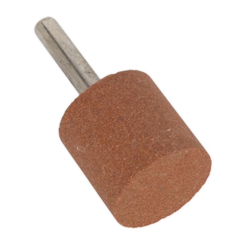 Sealey Mounted Wheel 25 x 25mm 46P 6mm Shaft