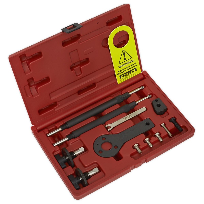 Sealey Petrol Engine Timing Tool Kit - for Alfa Romeo, Fiat, Lancia 1.2, 1.4 16v, 1.4 T-Jet - Belt Drive