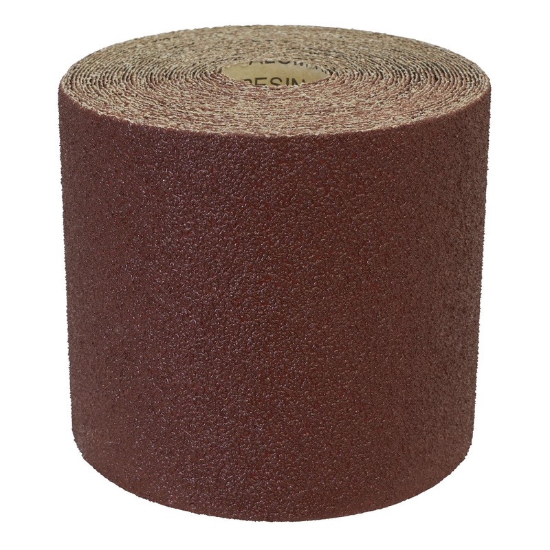 Worksafe by Sealey Production Sanding Roll 115mm x 10m - Extra Coarse 40Grit