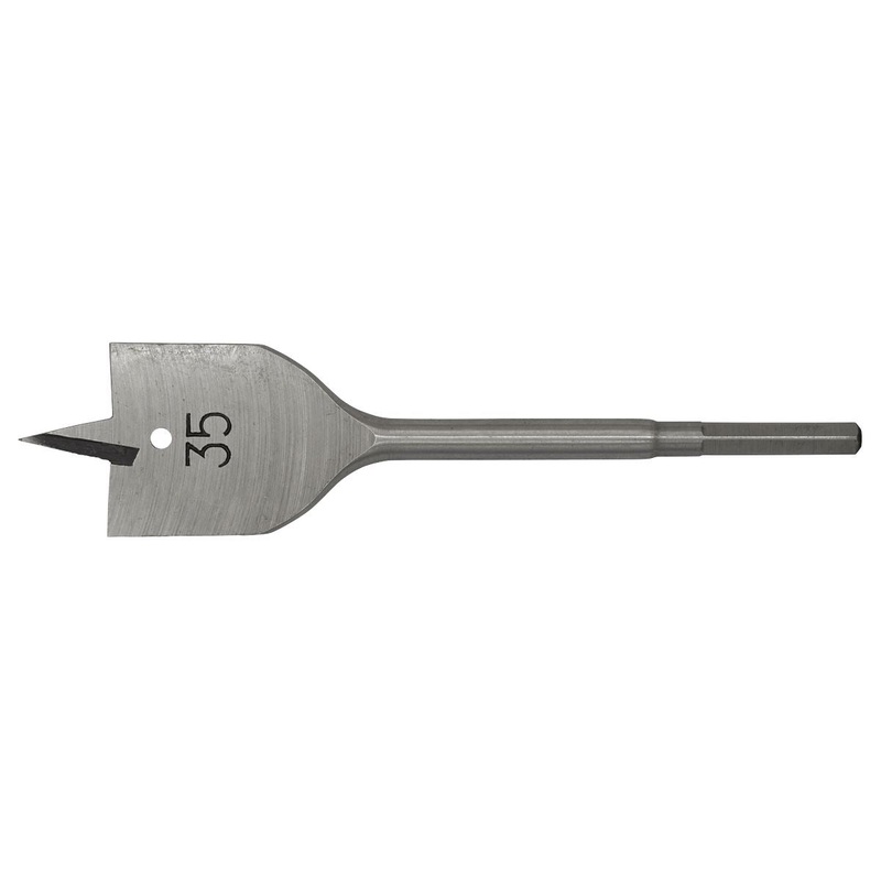 Worksafe by Sealey Flat Wood Bit 35mm x 152mm