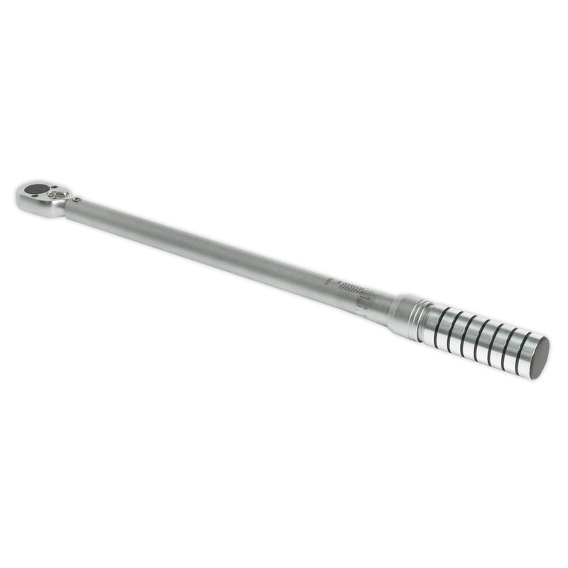 Sealey Premier Torque Wrench Micrometer Style 1/2"Sq Drive 40-200Nm(29.5-148lb.ft) - Calibrated