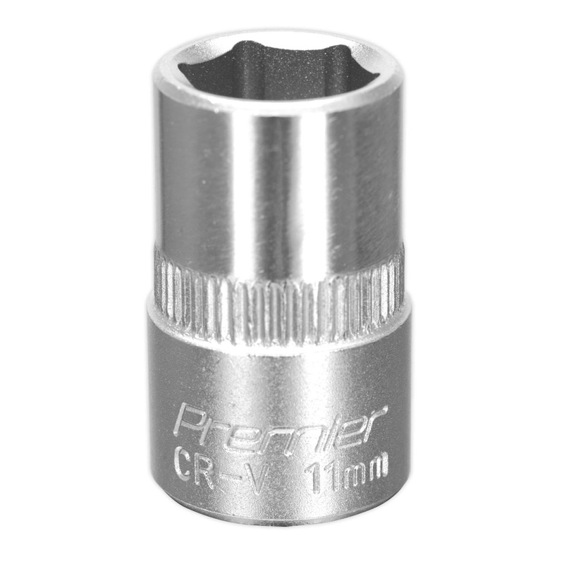 Sealey Premier WallDrive Socket 11mm 3/8"Sq Drive