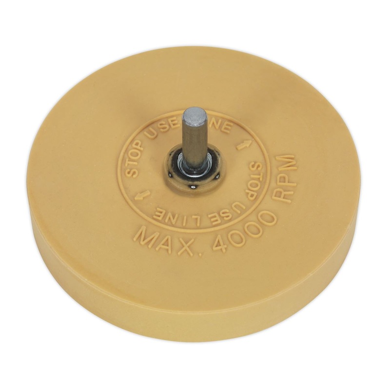 Sealey Stripe Removing Pad 88 x 15mm, 6mm Mandrel