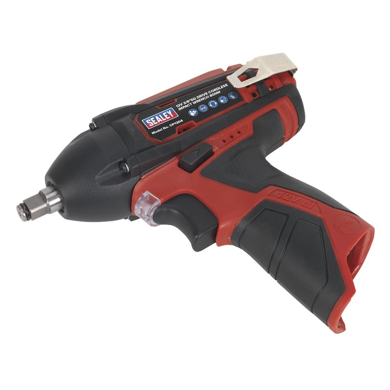 Sealey Cordless Impact Wrench 3/8"Sq Drive 12V SV12 Series - Body Only