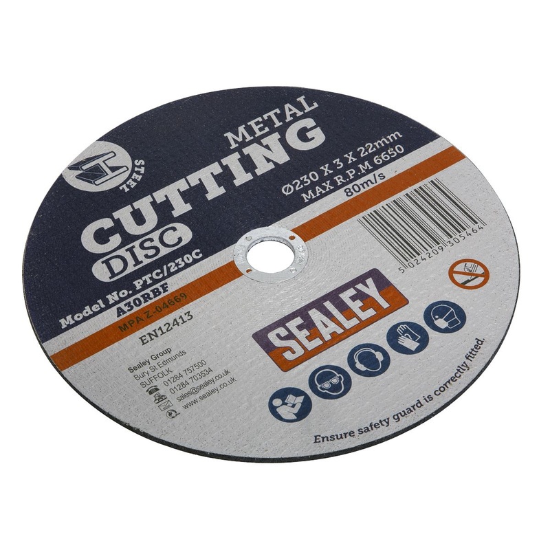 Sealey Cutting Disc 230 x 3mm 22mm Bore
