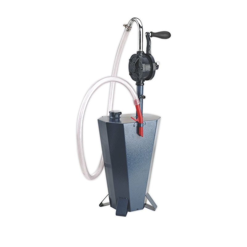 Sealey Gear Oil Pump with 10.5L Steel Reservoir
