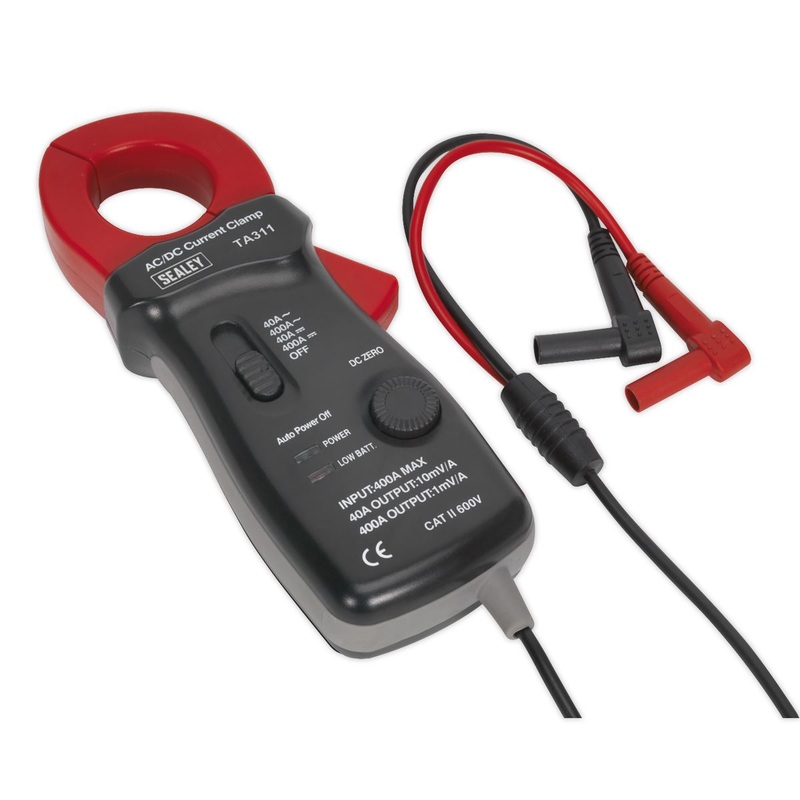 Sealey Current Clamp 40A/400A AC/DC - 28mm