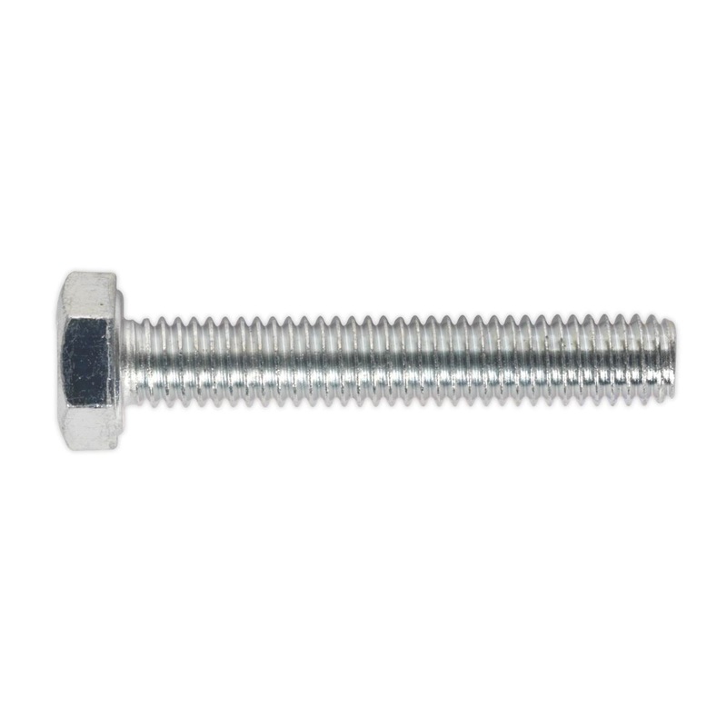 Sealey HT Setscrew M6 x 35mm 8.8 Zinc Pack of 50