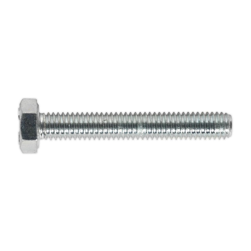 Sealey HT Setscrew M6 x 40mm 8.8 Zinc Pack of 50