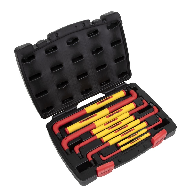 Sealey Premier TRX-Star* Key Set 9pc Extra-Long VDE