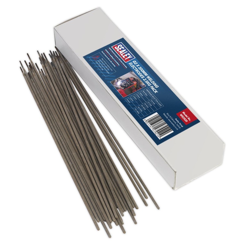 Sealey Welding Electrodes 2 x 300mm 2.5kg Pack