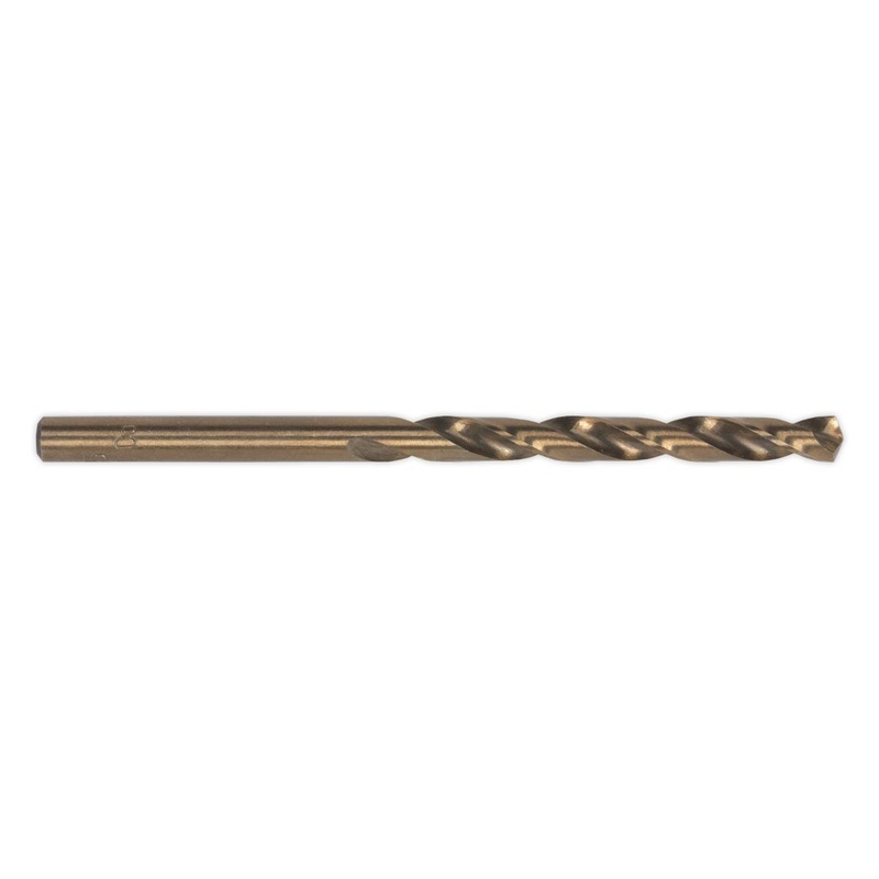 Sealey HSS Cobalt Fully Ground Drill Bit 7/32" Pack of 10