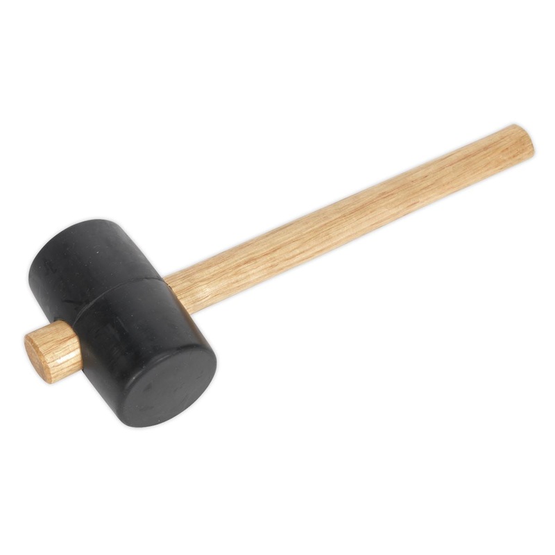 Sealey Premier Rubber Mallet 1lb Black