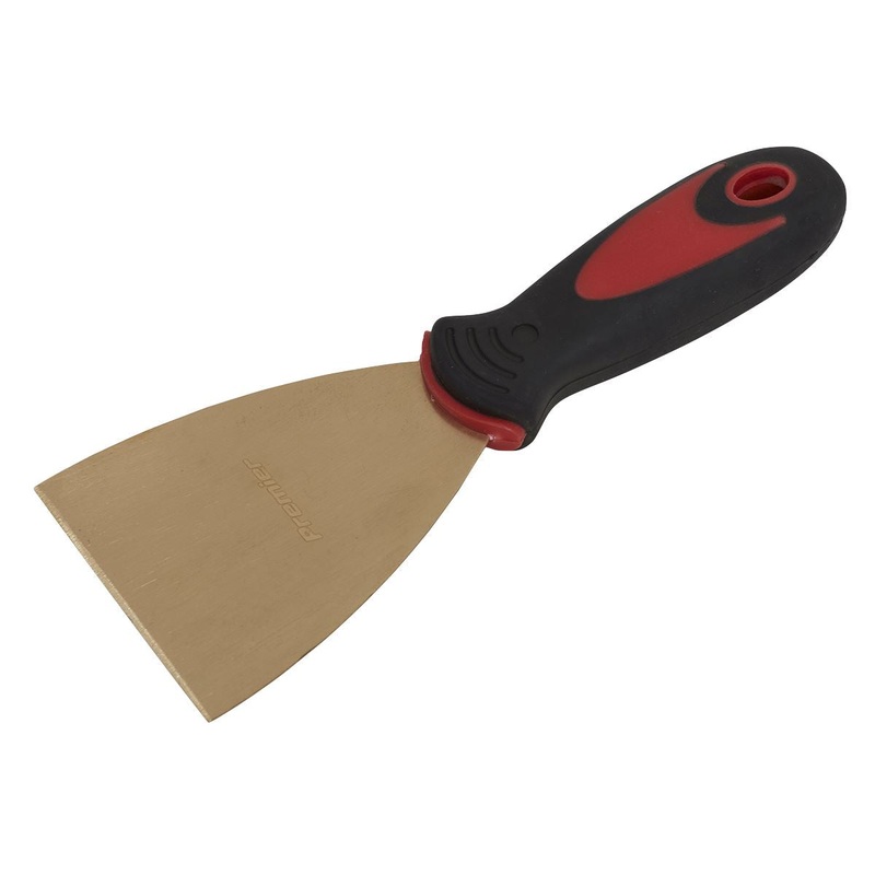 Sealey Premier Scraper 75 x 200mm - Non-Sparking