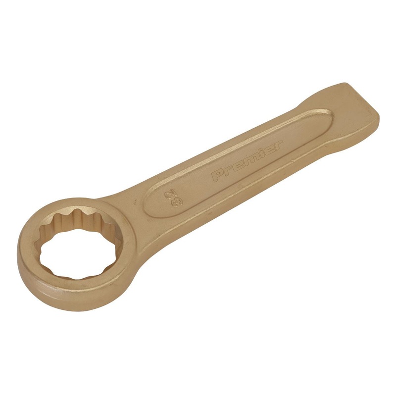 Sealey Premier Slogging Spanner Ring End 32mm - Non-Sparking