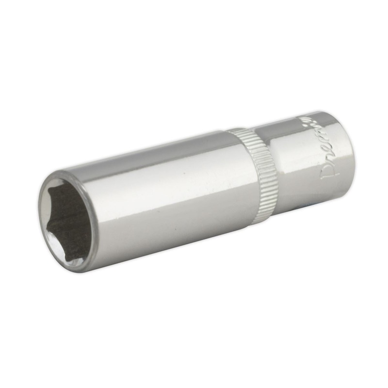 Sealey Premier WallDrive Socket 14mm Deep 3/8"Sq Drive Fully Polished