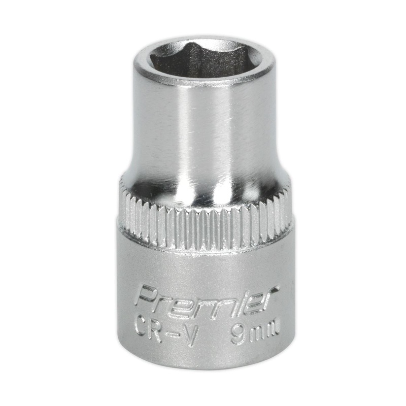 Sealey Premier WallDrive Socket 9mm 3/8"Sq Drive