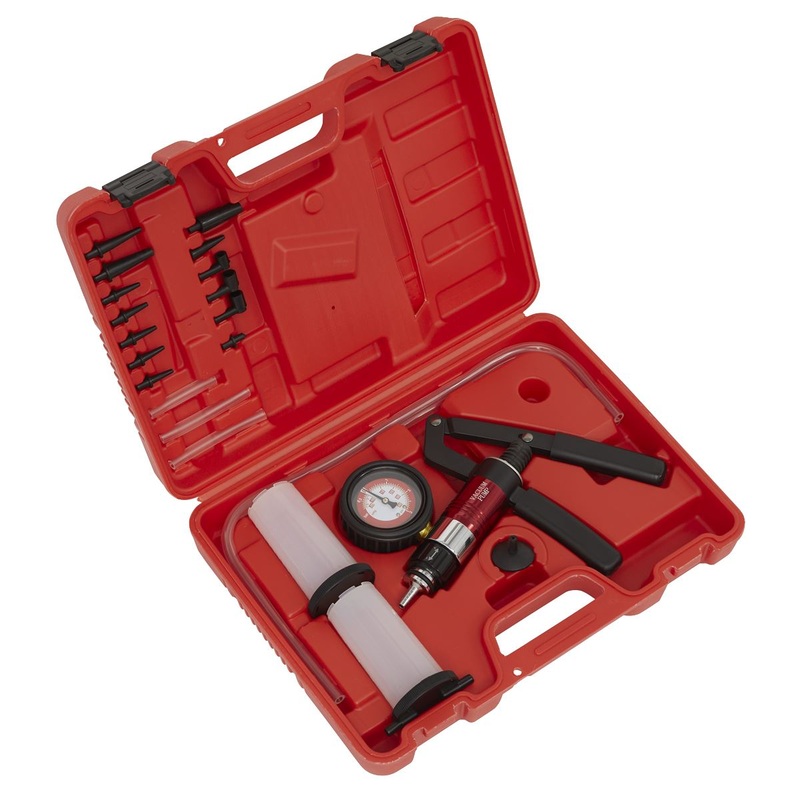 Sealey Vacuum & Pressure Test/Bleed Kit