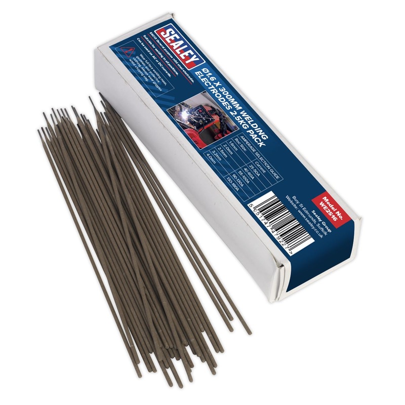 Sealey Welding Electrodes 1.6 x 300mm 2.5kg Pack