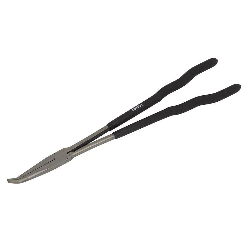 Siegen by Sealey Needle Nose Pliers Extra-Long 400mm 45