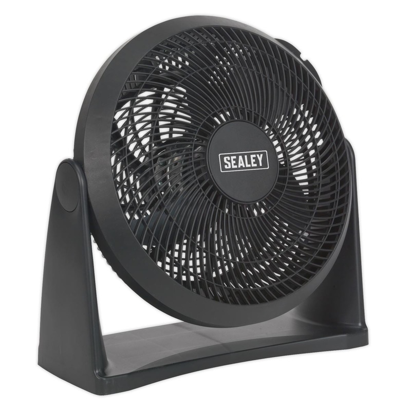 Sealey Desk/Floor Fan 3-Speed 12" 230V
