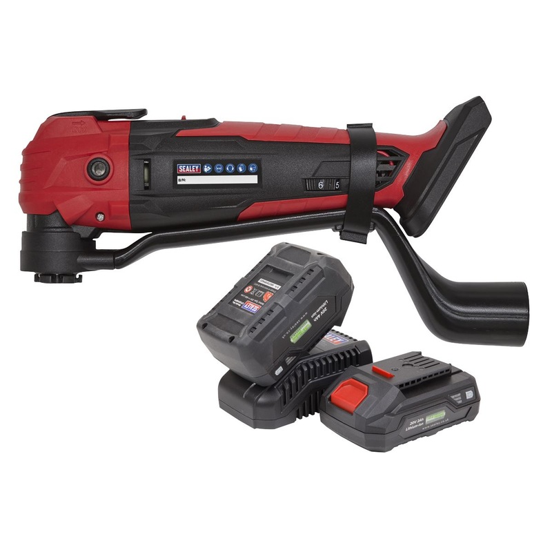 Sealey Cordless Oscillating Multi-Tool Kit 20V SV20 Series - 2 Batteries