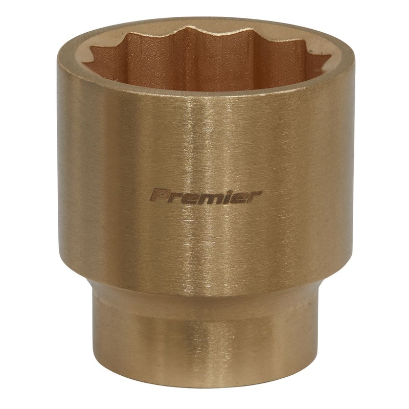 Sealey Premier Socket 32mm 1/2"Sq Drive - Non-Sparking WallDrive