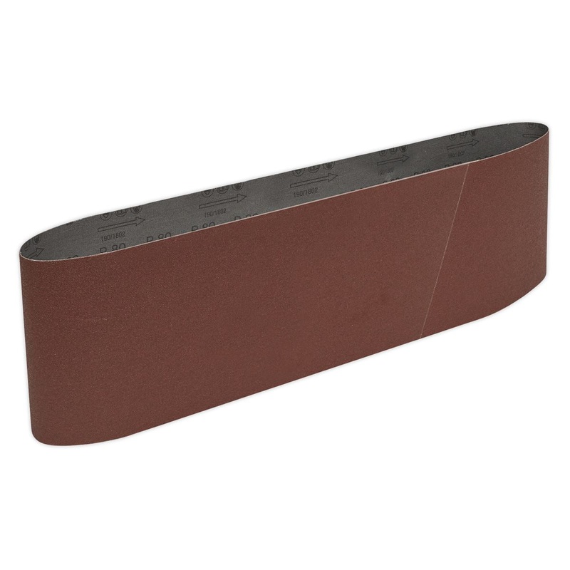 Sealey Sanding Belt 1220 x 150mm 80Grit