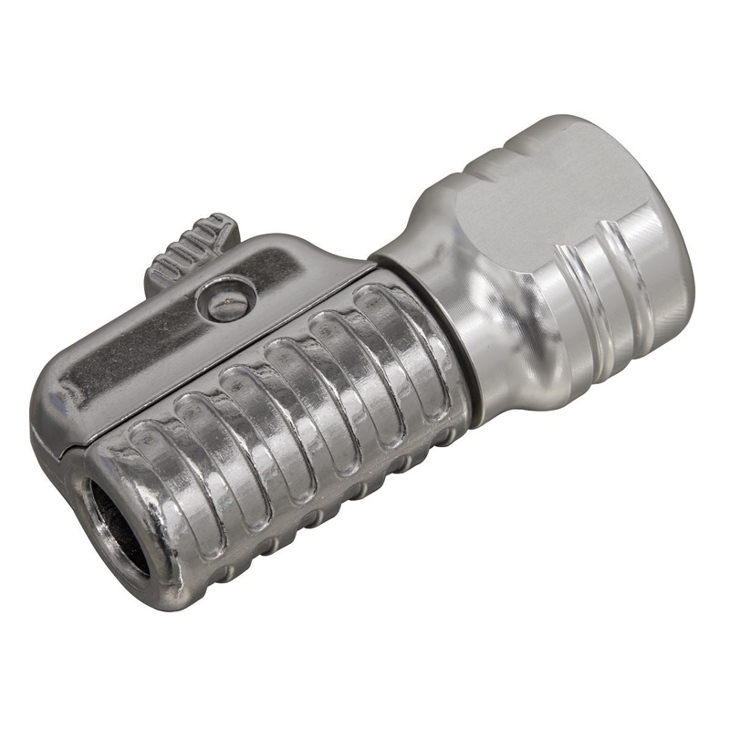 PCL Straight Swivel Tyre Inflator Clip-On Connector 1/4"BSP(F)