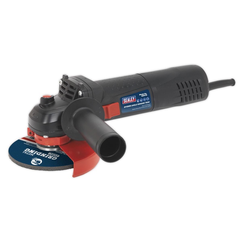 Sealey Angle Grinder 115mm 750W/230V Slim Body