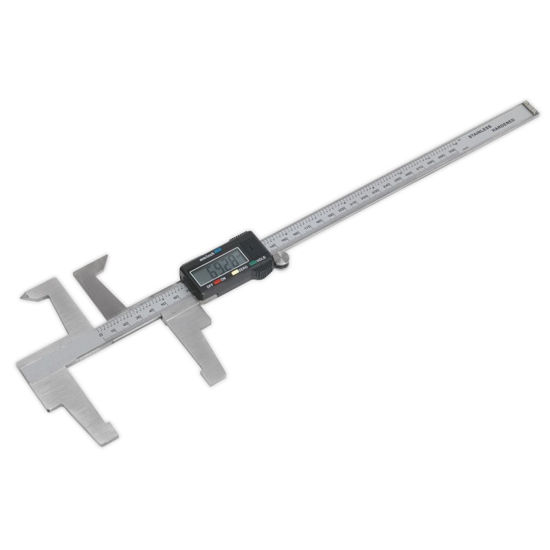 Sealey Digital Brake Disc & Drum Caliper 300mm/12