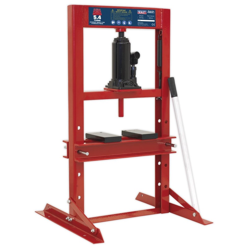 Sealey Hydraulic Bench Type Press 6 Tonne