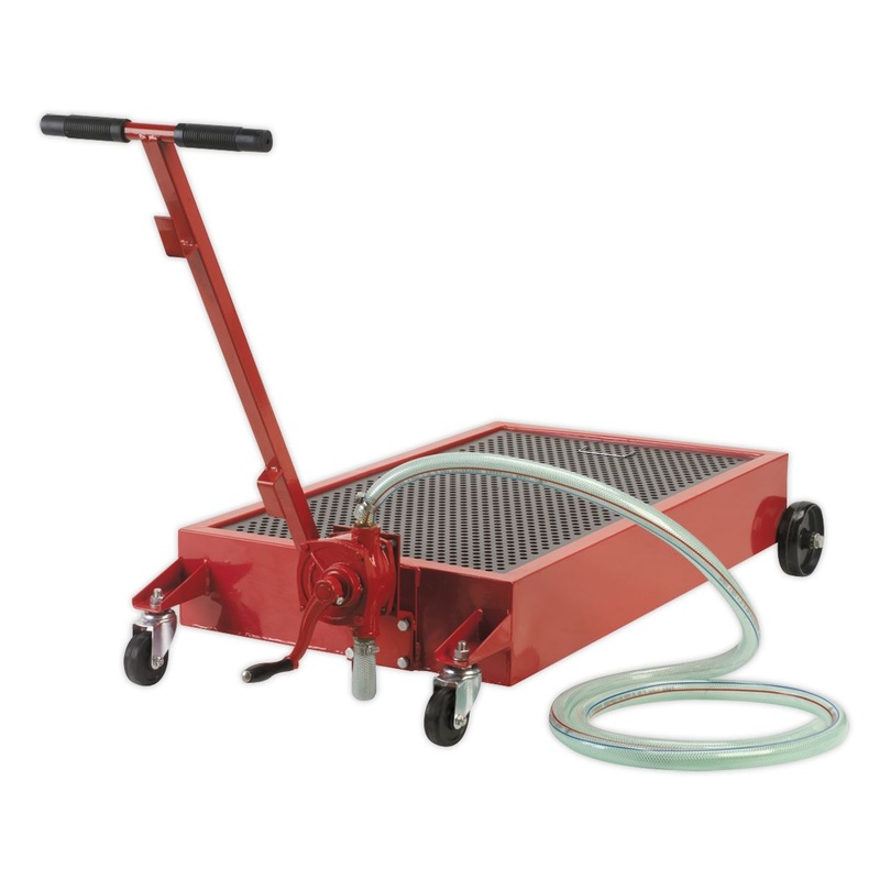 Sealey Low Level Oil Drainer 64L with Pump