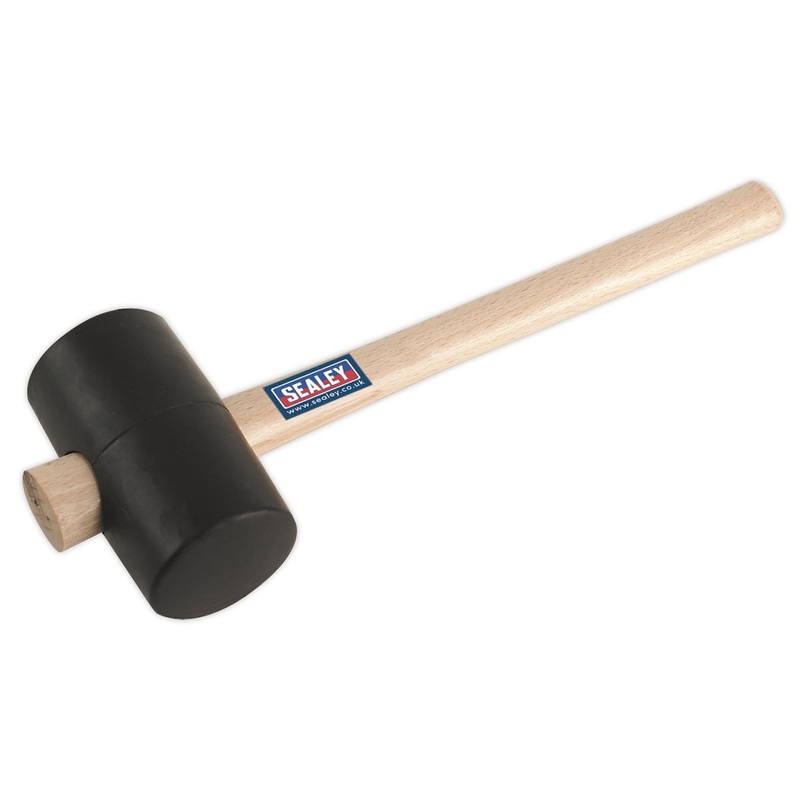Sealey Premier Rubber Mallet 1.75lb Black