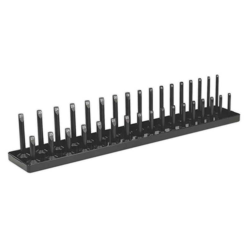 Sealey Premier Socket Holder 1/2"Sq Drive 10-27mm